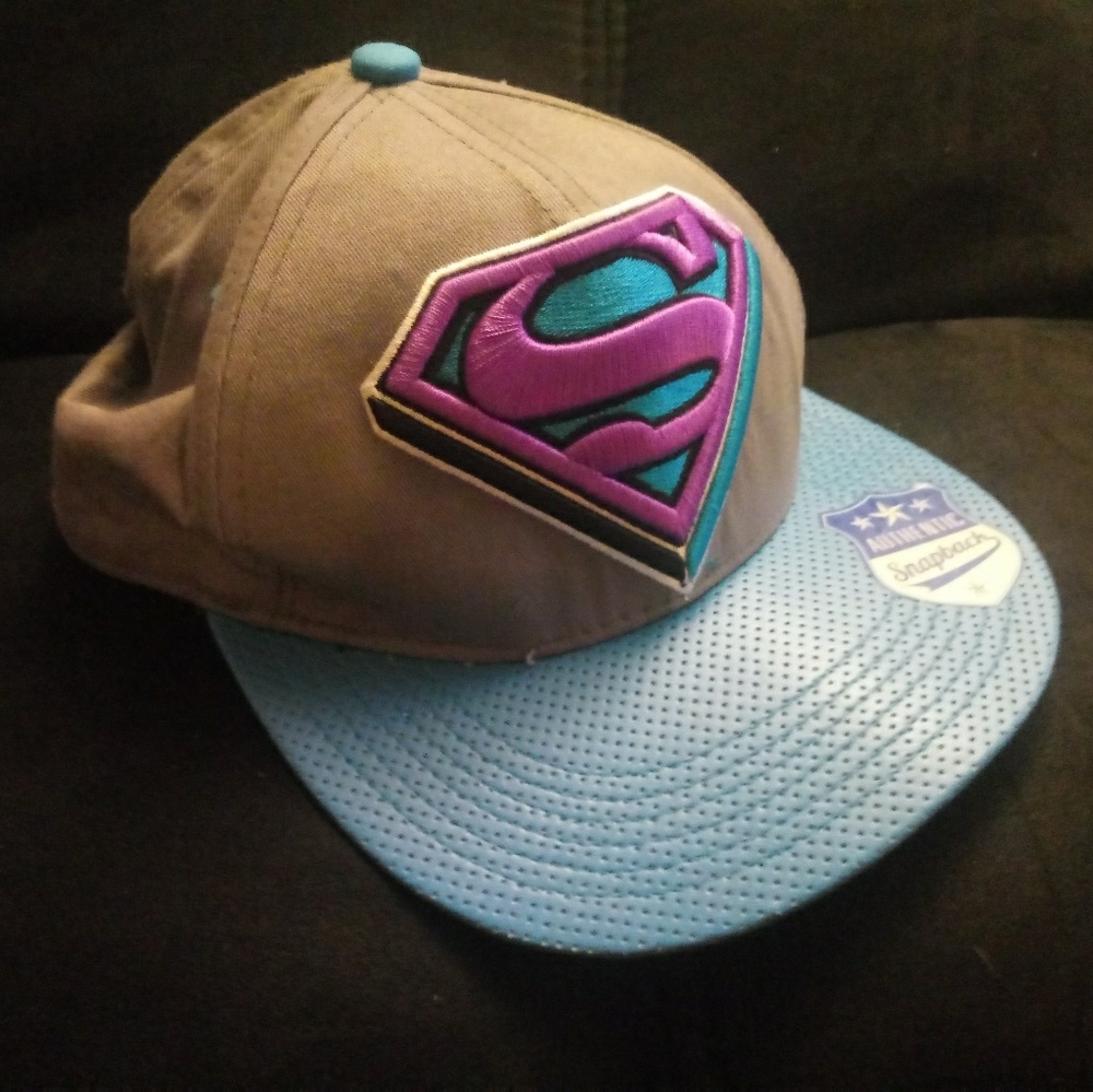 Snapback superman hat